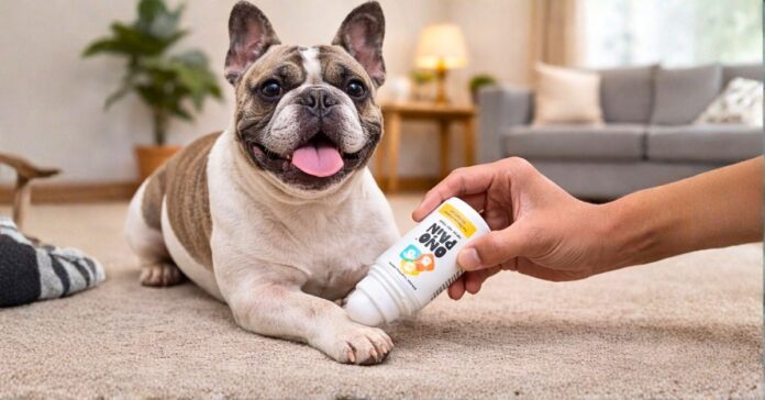 ONoPain herbal roll-on for pet pain relief and joint comfort