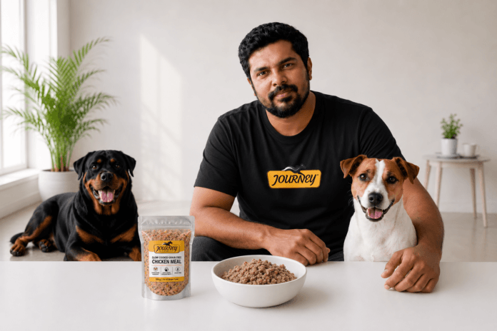 sagar journey canine introduces slow cooked food1